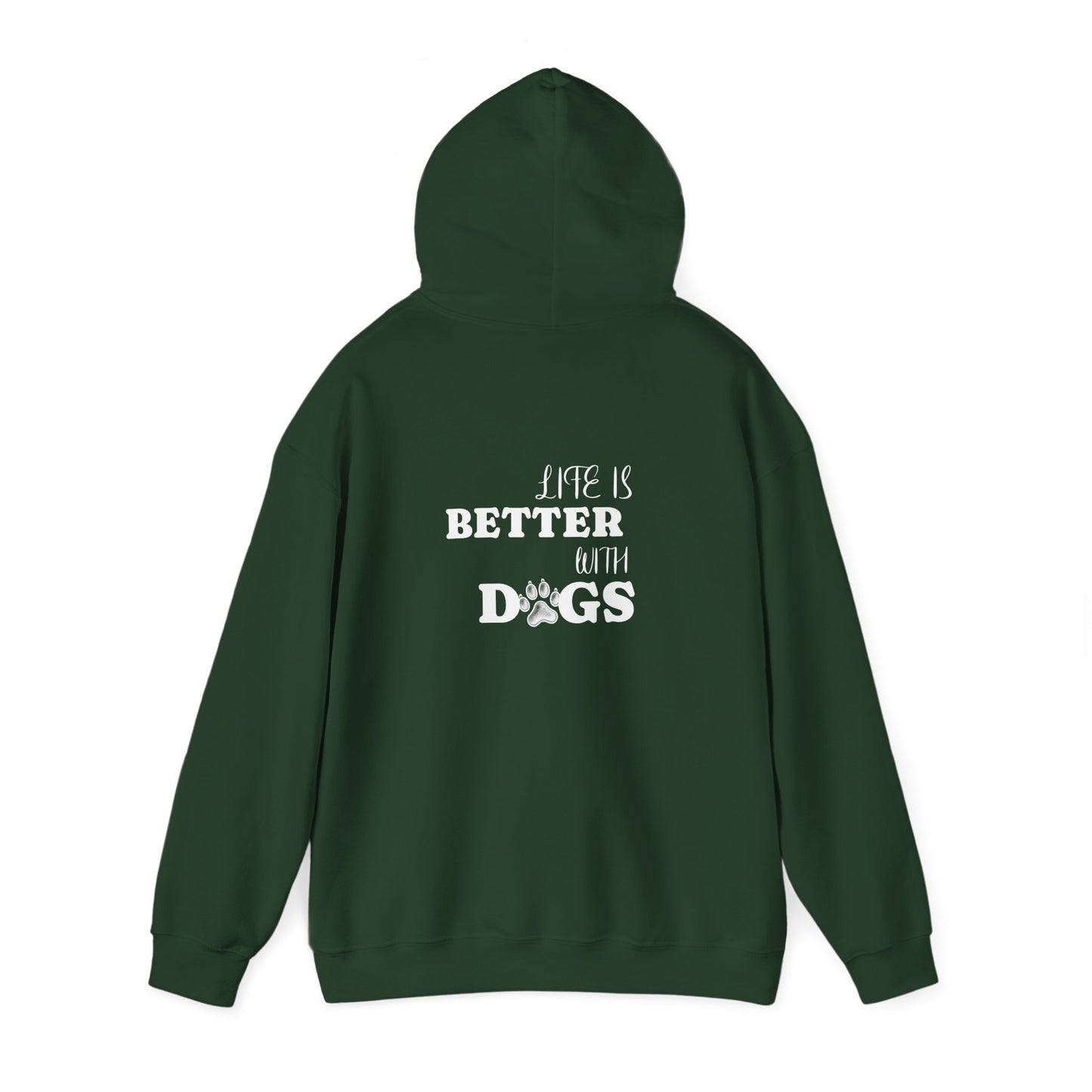 Cute Dog Lover Hoodie - Life is Better with Dogs