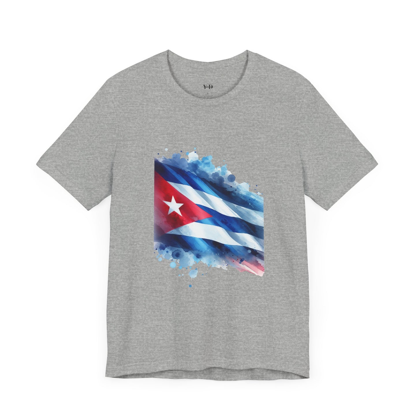 Cuban Flag Unisex Short Sleeve Tee - Celebrate Heritage and Style