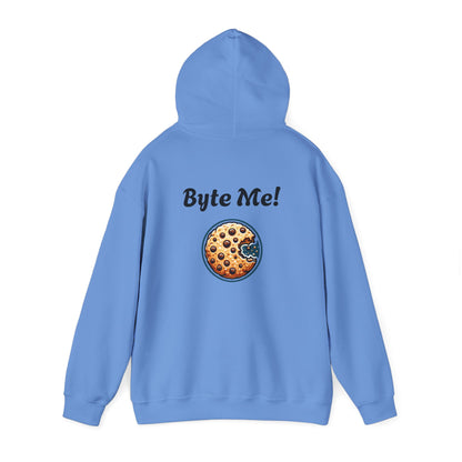 ‘Byte Me!’ Unisex Heavy Blend™ Hooded Sweatshirt