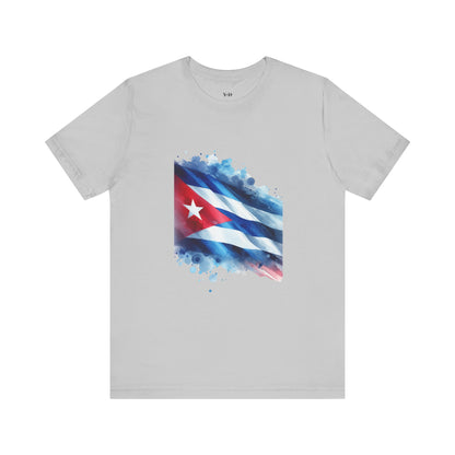 Cuban Flag Unisex Short Sleeve Tee - Celebrate Heritage and Style