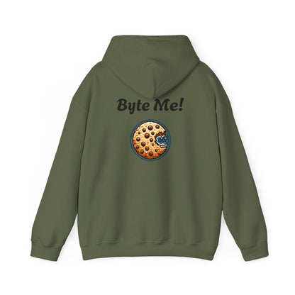 ‘Byte Me!’ Unisex Heavy Blend™ Hooded Sweatshirt