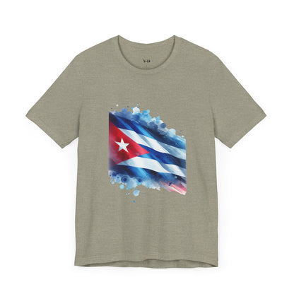 Cuban Flag Unisex Short Sleeve Tee - Celebrate Heritage and Style