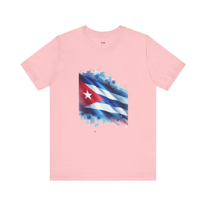 Cuban Flag Unisex Short Sleeve Tee - Celebrate Heritage and Style