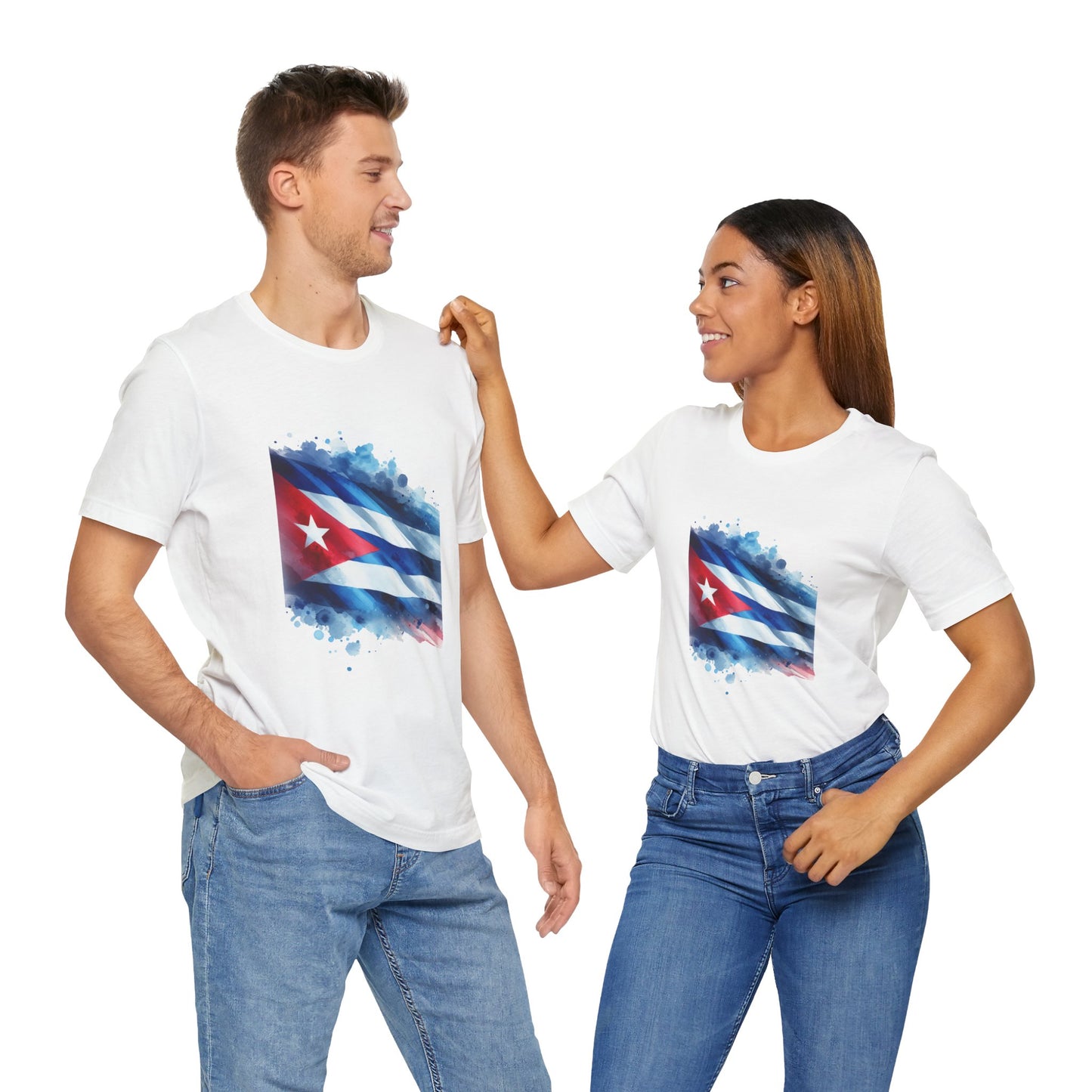 Cuban Flag Unisex Short Sleeve Tee - Celebrate Heritage and Style