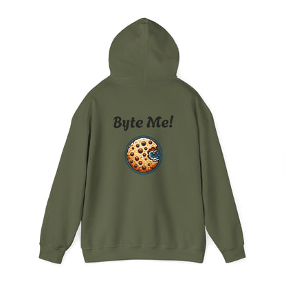 ‘Byte Me!’ Unisex Heavy Blend™ Hooded Sweatshirt